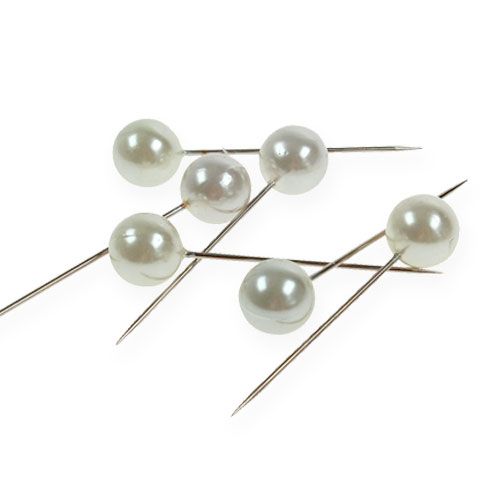 Floristik24 Pearl head pins samppanjaa Ø20mm 90mm