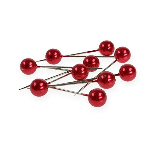 kohteita Pearl Head Pins Red Ø15mm 75mm