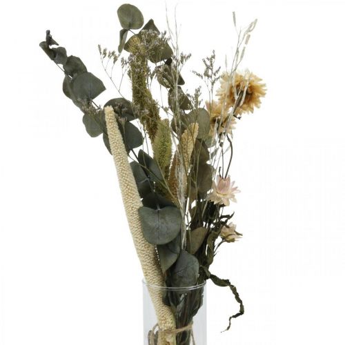 Floristik24 Kuivatut kukkakimppu eukalyptus kuiva kukkasarja H30-35cm