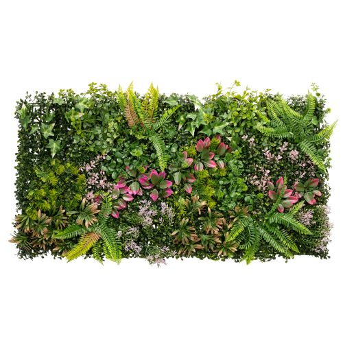 Keinotekoinen kasviseinä 100 x 55 cm pystysuuntainen viheralue ostaa | Floristik24.fi