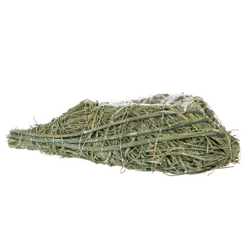 Luonnonmateriaalista valmistettu kasvisydän foliotäytteellä, 22 cm, 2 kpl | Floristik24.fi