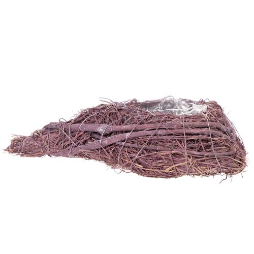 Kasvisydän foliokoristelulla istutusta varten 24 cm | Floristik24.fi