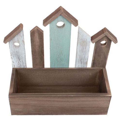 kohteita Istutuslaatikko puinen istutusrivi taloja 30,5×30cm