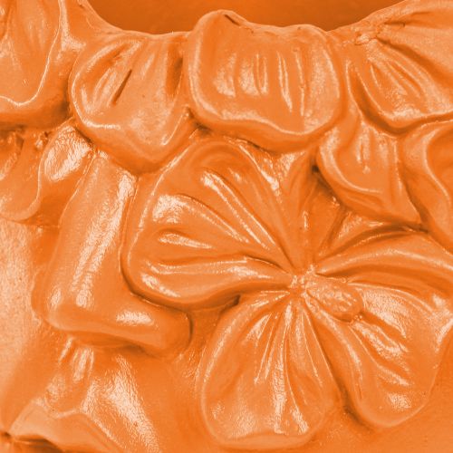 kohteita Plant Head Planter Bust Plant Pot Oranssi 13,5×13×14cm