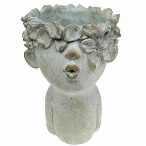 Floristik24 Kasvipään rintakivivalettu Ø17.5cm H26cm