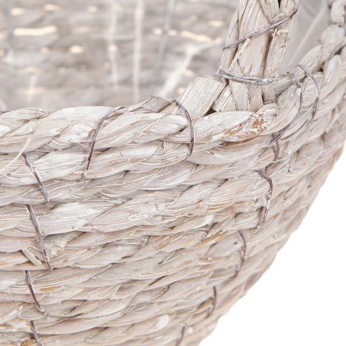 kohteita Plant Basket Olkikahva luonnonvalkoinen Ø23/28 Setti 2kpl