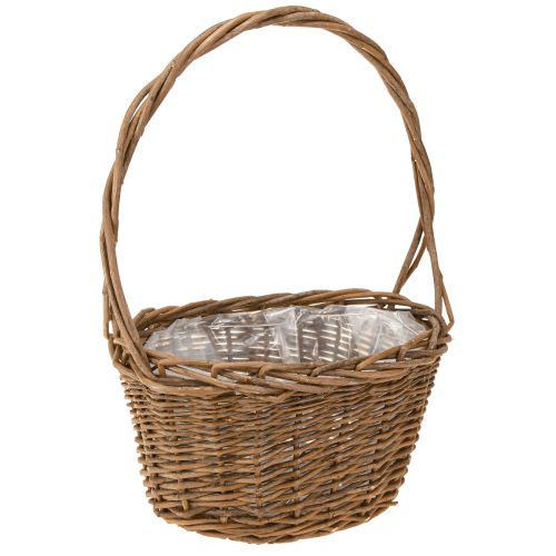 kohteita Kasvikori kahvalla soikea pajunruskea 28/24cm sarja 2 kpl