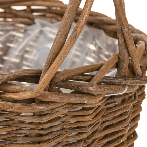 kohteita Kasvikori kahvalla soikea pajunruskea 28/24cm sarja 2 kpl