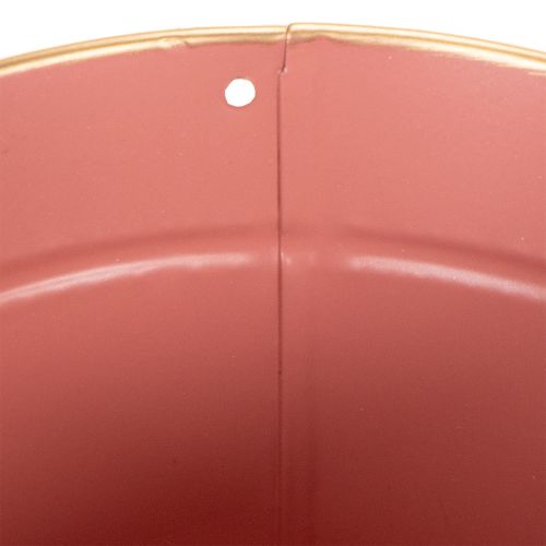 kohteita Metallinen kukkaruukku/kasviruukku/istutuslaatikko, Ø13cm K12cm, 4 kpl