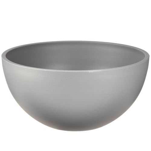 Kukkaruukku, muovinen kukkakulho, harmaa, Ø25cm, korkeus 12cm