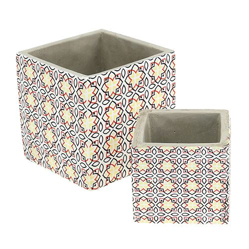 Floristik24 Kasvipannusetti kuviolla 8cm x 8cm ja 11cm x 11cm