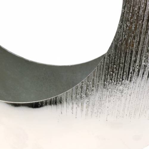 Floristik24 Kasvisormus seisova hopea 40cm x 12cm K38cm