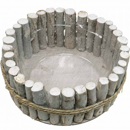 Floristik24 Istutuskulho oksista Ø33cm H13cm