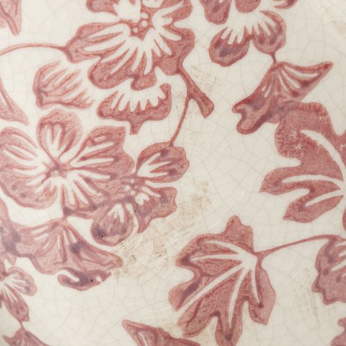 kohteita Koristeellinen kukkaruukku kahvalla, kukkakuvio, 21 cm