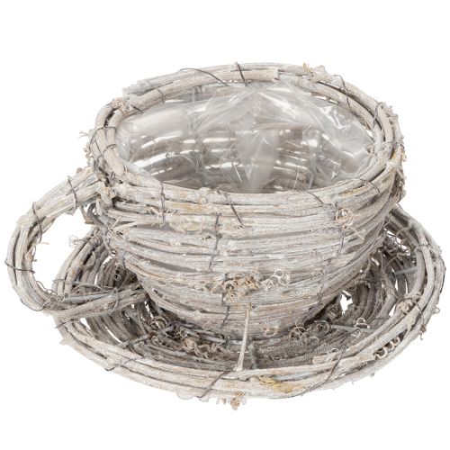 kohteita Luonnonmateriaalista valmistettu teekuppi, jossa on maalaismainen viehätysvoima, sopii erinomaisesti sisätilojen sisustukseen 13 cm