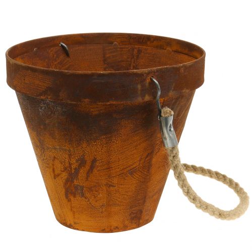 Floristik24 Kasvipannu arinan ripustamiseen Ø20cm H19cm