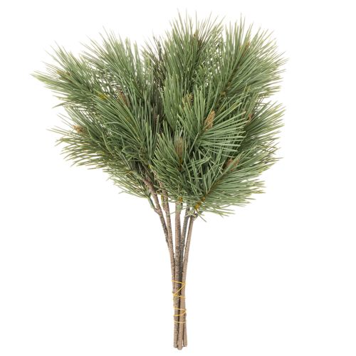 Tekomännyn oksakoriste-kimppu asetelmiin 39cm 6kpl | Floristik24.fi