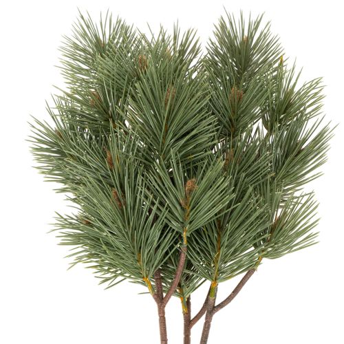 Keinotekoinen männynoksa koristeellisena kuusenoksana, 55 cm, 3 kpl ostaa | Floristik24.fi