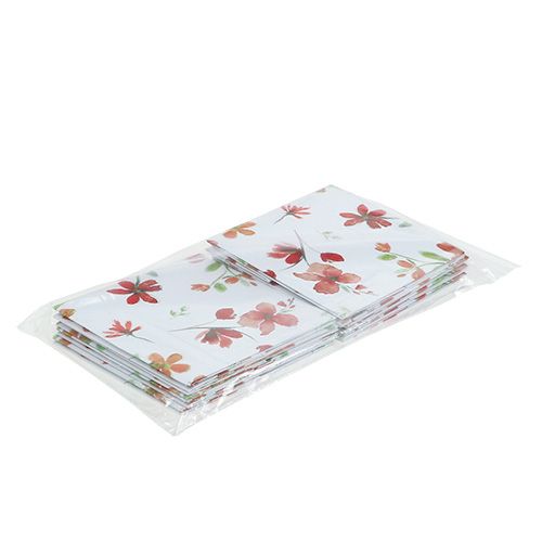 Floristik24 Paperipussi 10,5 cm x 10,5 cm kuviolla 8kpl