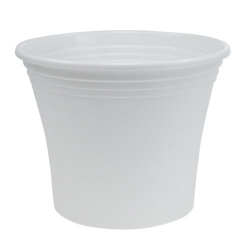 kohteita Muovinen ruukku “Irys” valkoinen Ø25cm K21cm 1 kpl