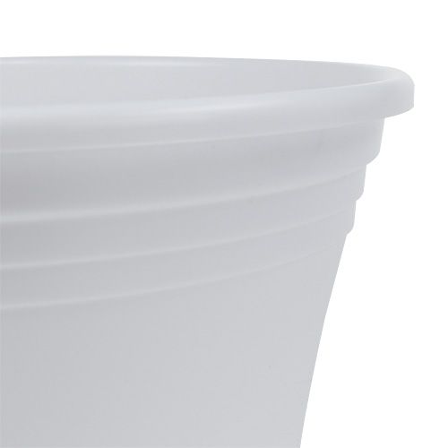 kohteita Muovinen ruukku “Irys” valkoinen Ø25cm K21cm 1 kpl