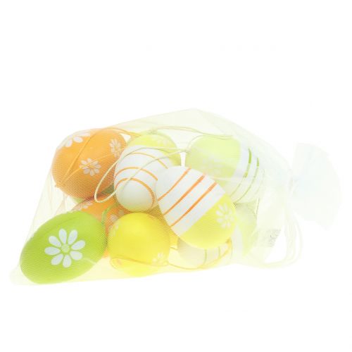 Floristik24 Pääsiäismuna ripustettuna lajiteltu 6cm 12kpl