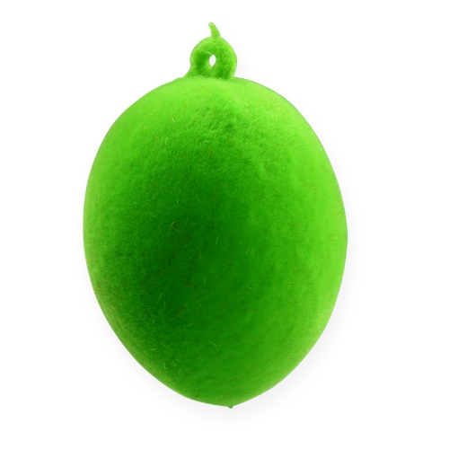 Floristik24 Koristemunia ripustamiseen flokoituja värikkäitä pääsiäismunia 6cm 18 kpl