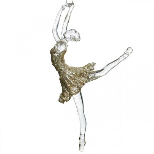 Floristik24 Koristeellinen ripustin, joulukuusikoristeet, ripustettava balerina H14/13cm 2kpl