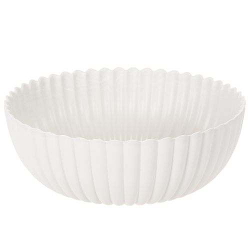 Koristeellinen kulho, uurrettu, suuri koko 25 cm
