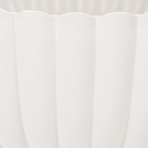 Koristeellinen kulho, uurrettu, suuri koko 25 cm | Floristik24.fi