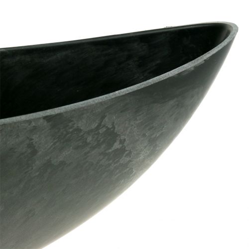Floristik24 Deco Bowl Planter Antrasiitti 34cm x 11cm H11cm