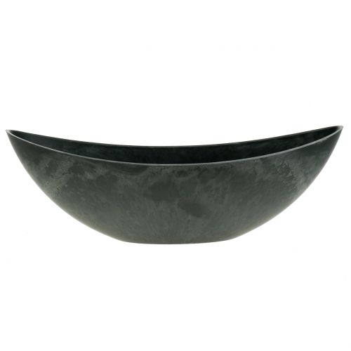 Floristik24 Deco Bowl Planter Antrasiitti 34cm x 11cm H11cm