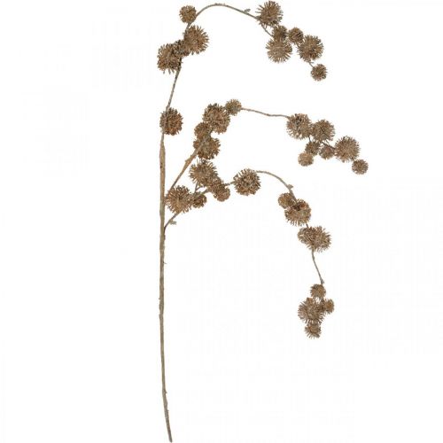 kohteita Koristeellinen oksaplaaani hedelmillä Syksyn koristelu Keinotekoinen plataani Ruskea L82cm Ø2-4cm