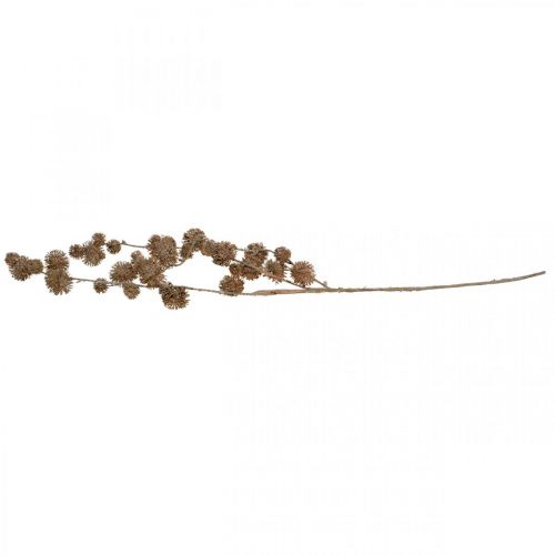 kohteita Koristeellinen oksaplaaani hedelmillä Syksyn koristelu Keinotekoinen plataani Ruskea L82cm Ø2-4cm