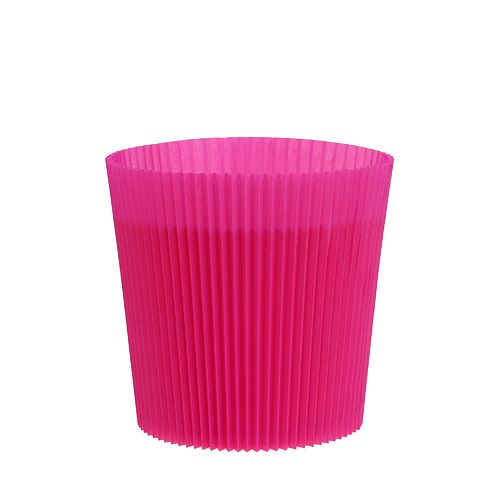 Floristik24 Laskostetut hihansuut Cerise 10,5cm 100 kpl