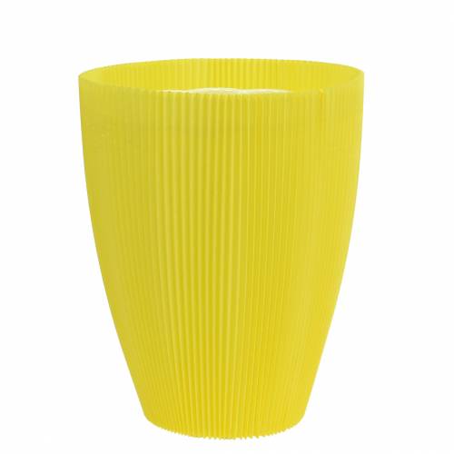 Laskostetut hihansuut keltaiset 14,5cm 100 kpl