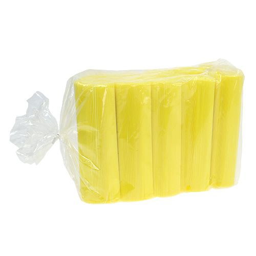 kohteita Laskostetut hihansuut keltaiset 18,5cm 100 kpl