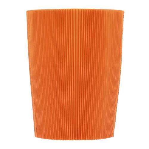 Laskostetut hihansuut kukkaruukkuihin oranssi 12,5cm 100 kpl