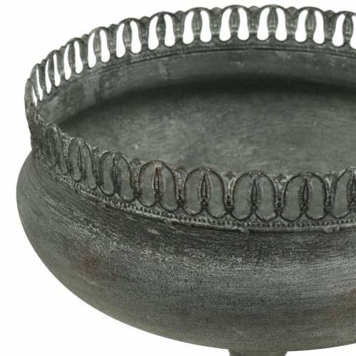 Istutin pikari Antiikki Look Grey Ø21cm H21cm K21cm