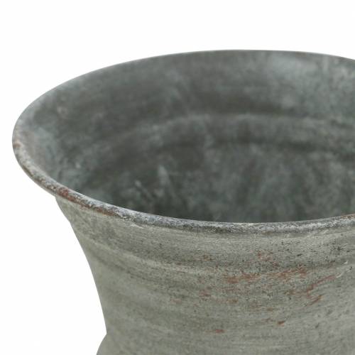 Floristik24 Plant Cup Pikari Antiikkiharmaa Ø7,5cm K9cm
