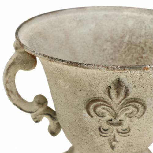 Kuppikulho vintage kerma Ø15cm H13.5cm