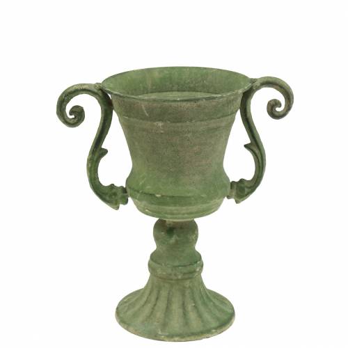 Floristik24 Trophy Bowl Green Ø11cm K19cm