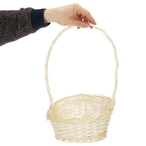 Lahjakori 27cm x 18cm K43cm valo | Floristik24.fi