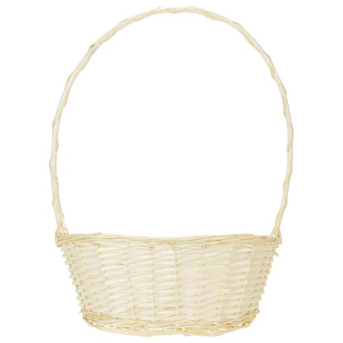 Lahjakori noin 38 cm x 27 cm, vaalea | Floristik24.fi