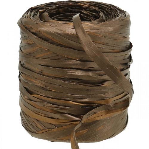 kohteita Raffia nauha ruskea bicolor lahjanauha koristenauha 200m