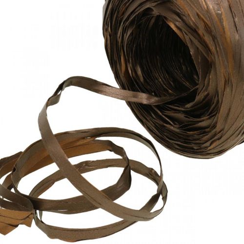kohteita Raffia nauha ruskea bicolor lahjanauha koristenauha 200m