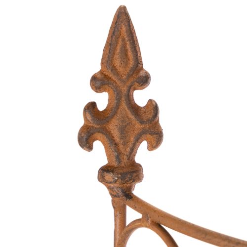 kohteita Metallinen puutarhasäleikkö kukkapenkkeihin ja monipuoliseen puutarhakoristeeseen, 60 cm