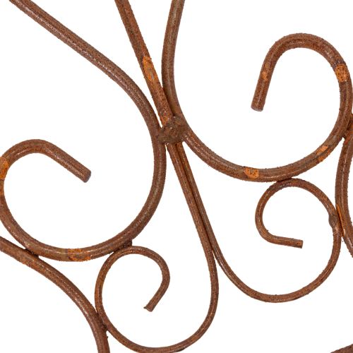 kohteita Romanttisella kuviolla varustettu säleikkö ruusuille ja köynnöksille kukkapenkkeihin, 64 cm