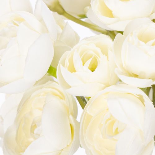 kohteita Keinotekoinen leinikkikimppu, pitkäkestoinen kevätkoriste, 32 cm, 5 kpl