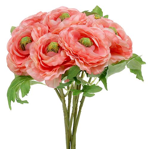 Floristik24 Ranunculus ruusu-vaaleanpunainen 27cm 8kpl